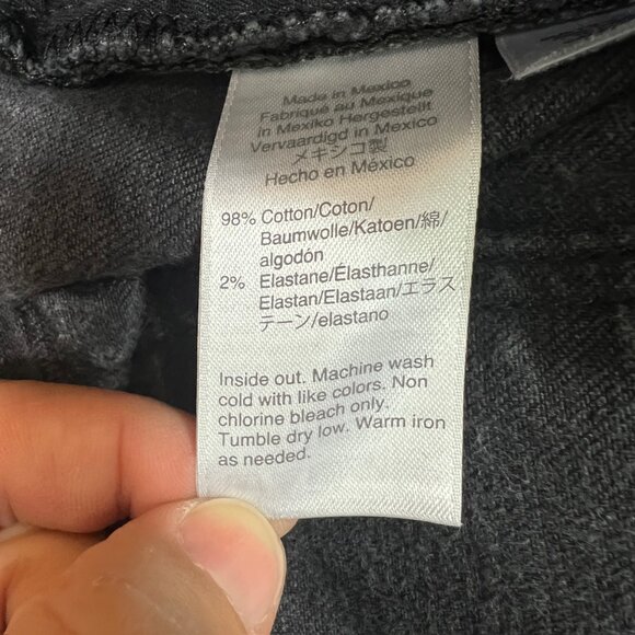 J.Crew Jeans 484 Slim Men's Size 36 Black Mid Rise 31in Inseam - Picture 13 of 14